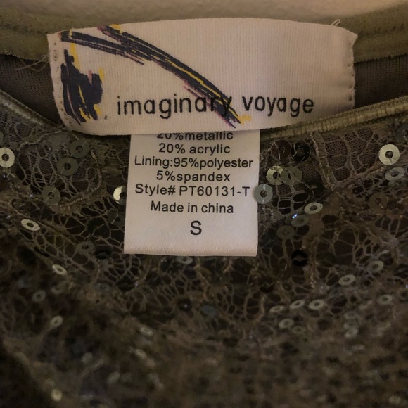 Mini sequence dress - Picture 3 of 3